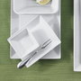 Avet Bol Porcelana Square 8,5x8,5 cm Altura 3,5 cm 100 Ml (6 Unidades)